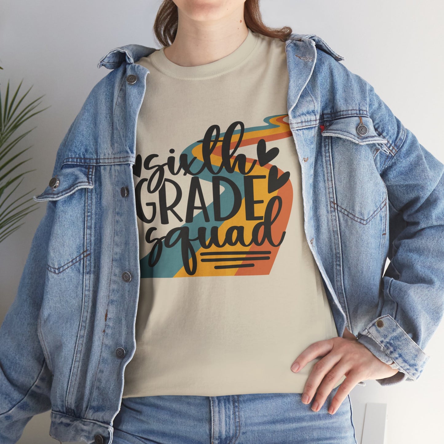 Sixth Grade Squad Classroom School Shirt