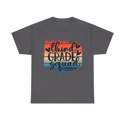 Third Grade Squad Teacher Team TShirt