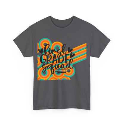 Retro Design First Grade Squad Class TShirt