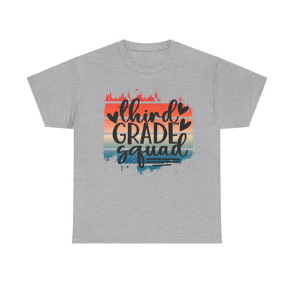Third Grade Squad Teacher Team TShirt