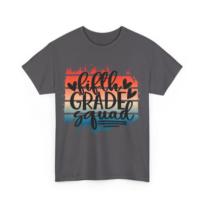 Boho Design Fifth Grade Squad Classroom TShirt