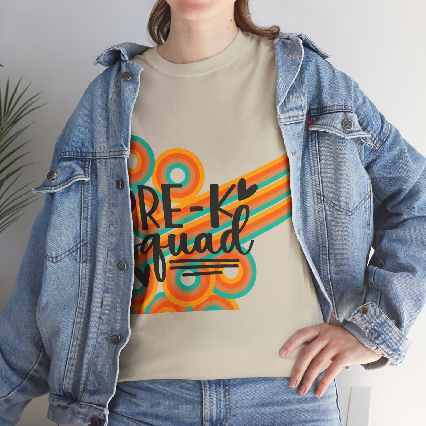 Retro Design Pre-K Squad School T-Shirt