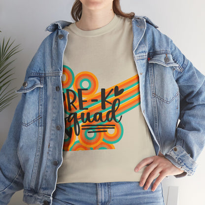 Retro Design Pre-K Squad School T-Shirt