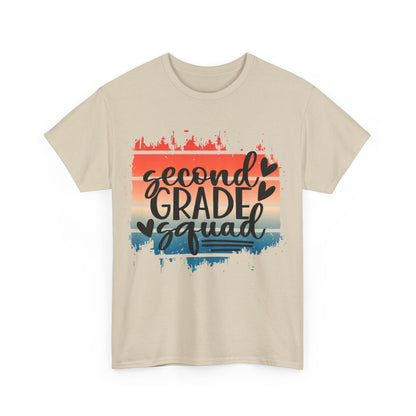 Retro Second Grade Squad Class TShirt