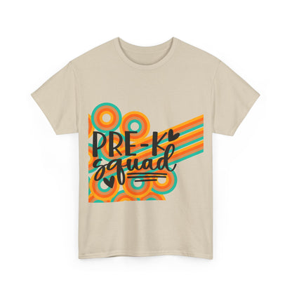 Retro Design Pre-K Squad School T-Shirt