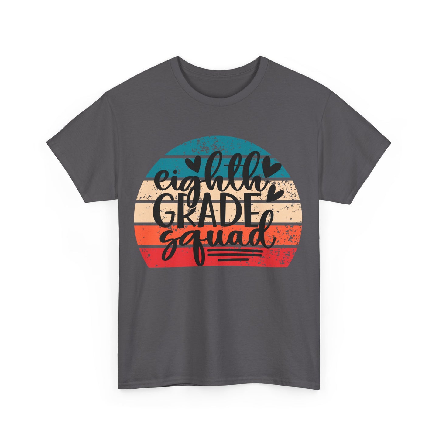 Boho Eighth Grade Squad Teacher Team Shirt