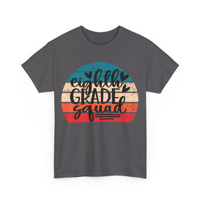 Boho Eighth Grade Squad Teacher Team Shirt