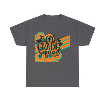 Fifth Grade Retro School Team Shirt