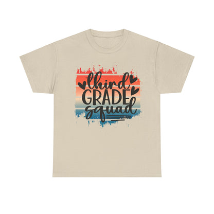 Third Grade Squad Teacher Team TShirt