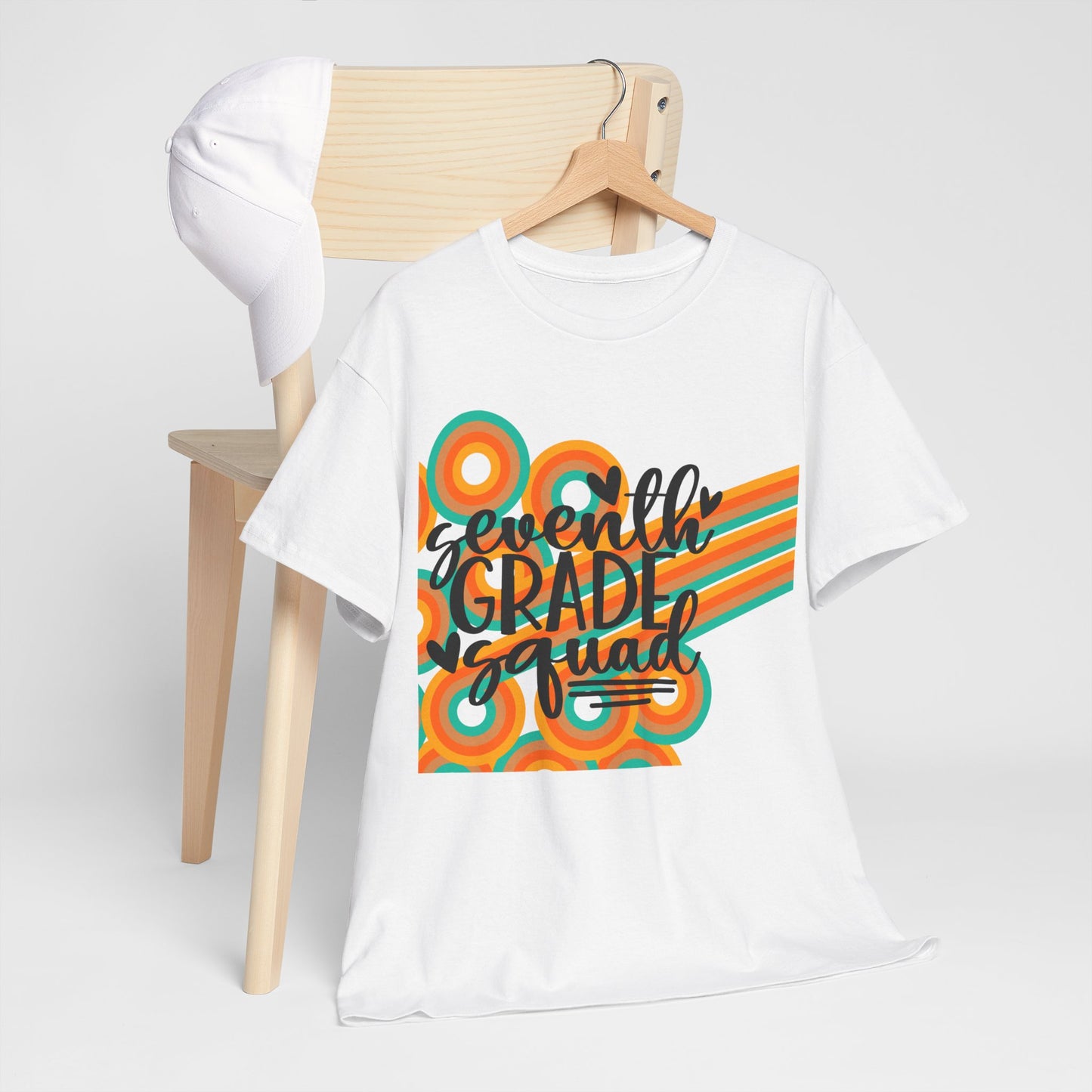 Retro Seventh Grade Squad Classroom TShirt