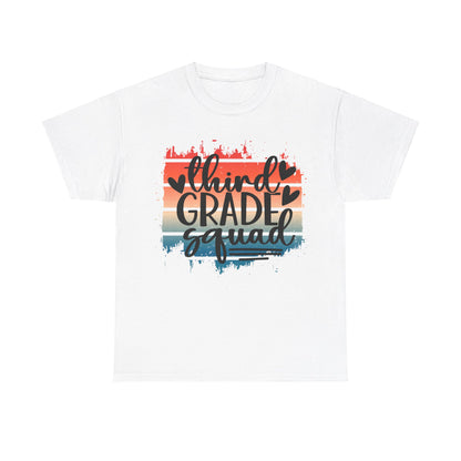 Third Grade Squad Teacher Team TShirt