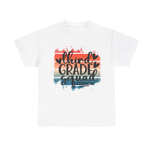 Third Grade Squad Teacher Team TShirt