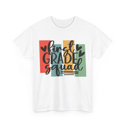 First Grade Classroom Retro Boho Design Squad TShirt