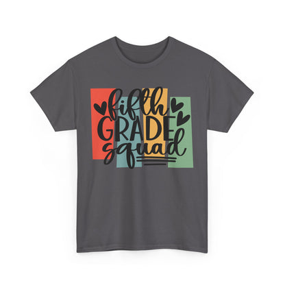 Retro Vintage Fifth Grade Squad Team TShirt