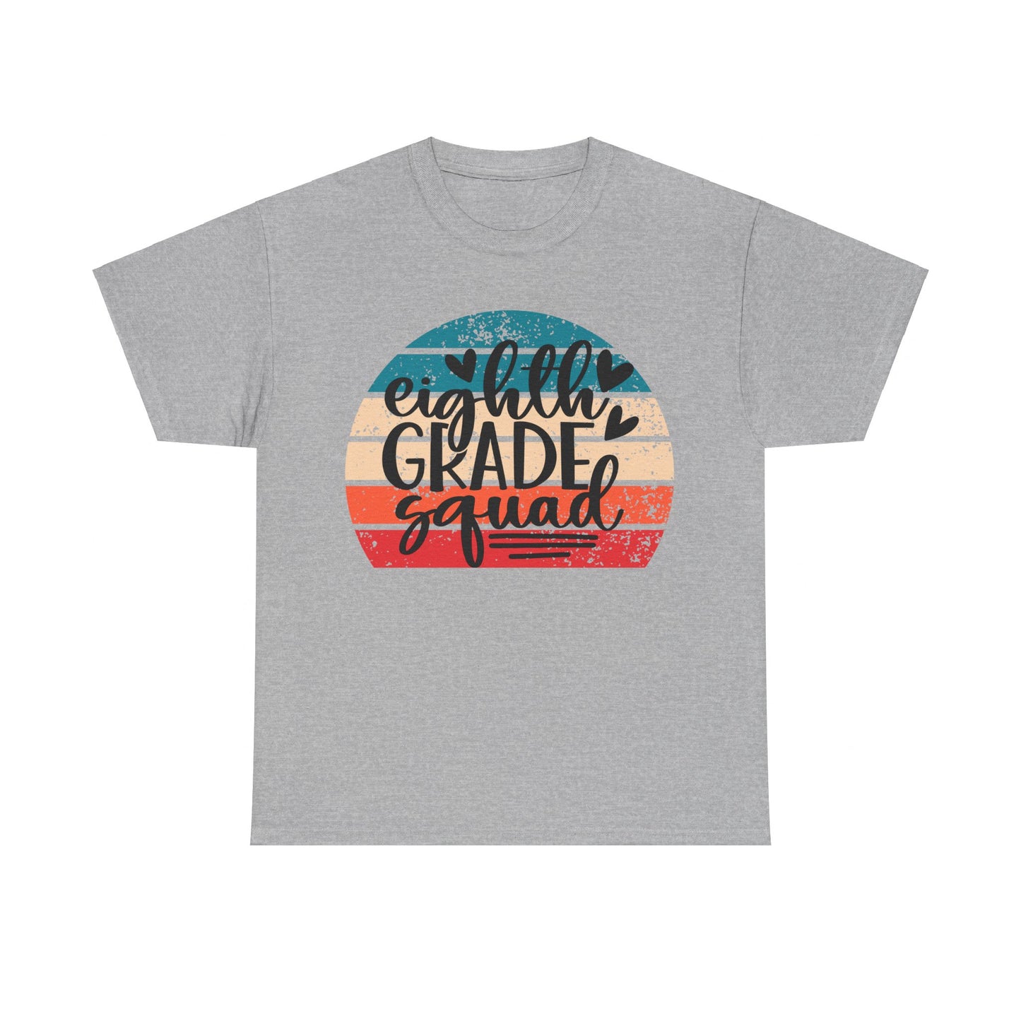 Boho Eighth Grade Squad Teacher Team Shirt
