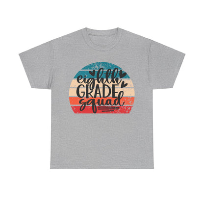 Boho Eighth Grade Squad Teacher Team Shirt