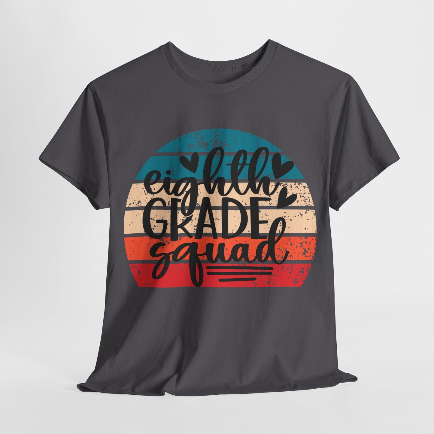 Boho Eighth Grade Squad Teacher Team Shirt