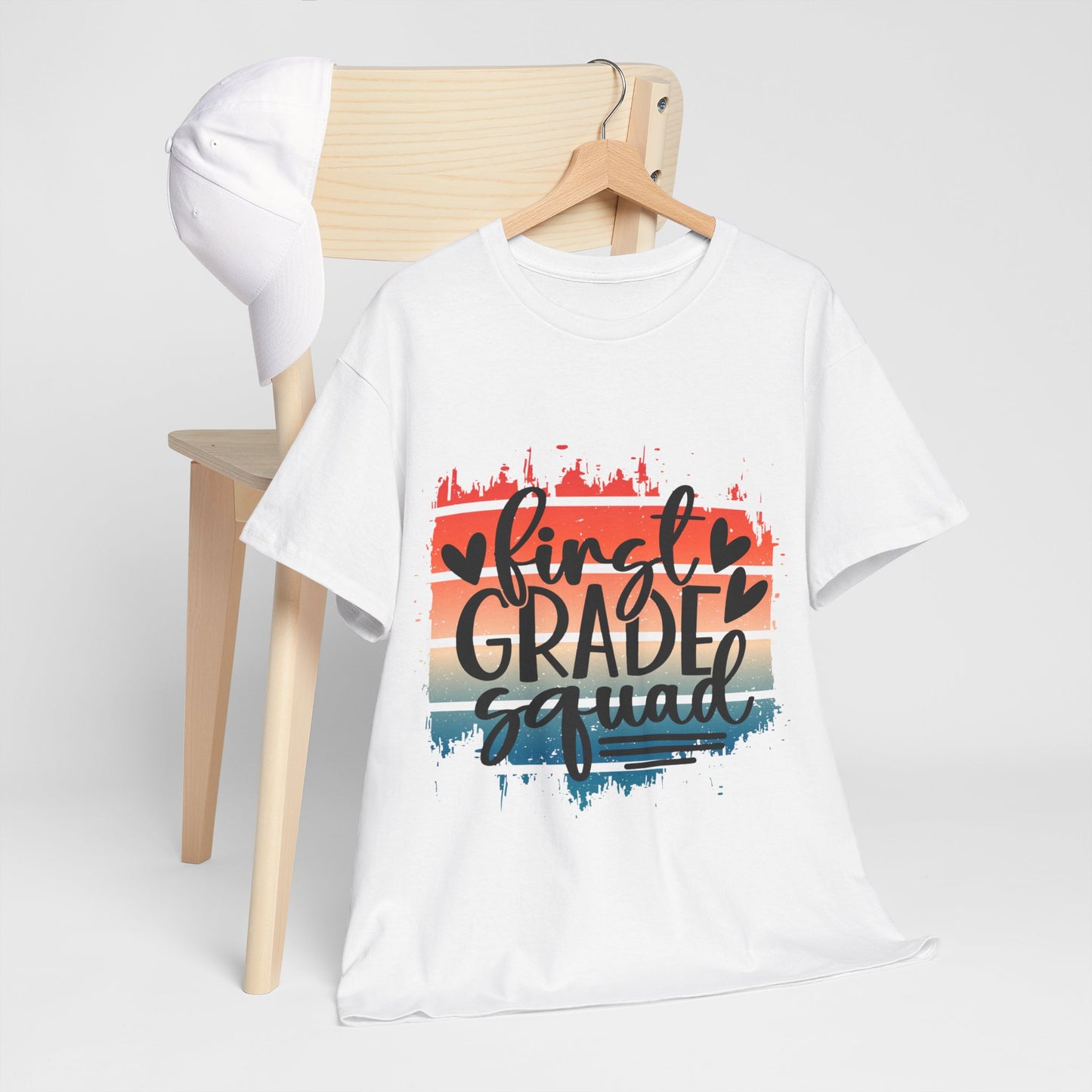 Boho Retro First Grade Squad Class TShirt
