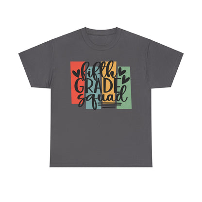 Retro Vintage Fifth Grade Squad Team TShirt