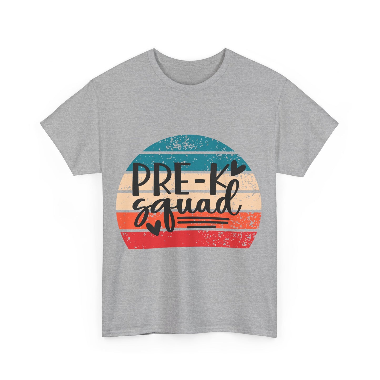 Pre-K Squad Grade School Retro Design Shirt