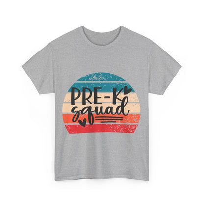 Pre-K Squad Grade School Retro Design Shirt
