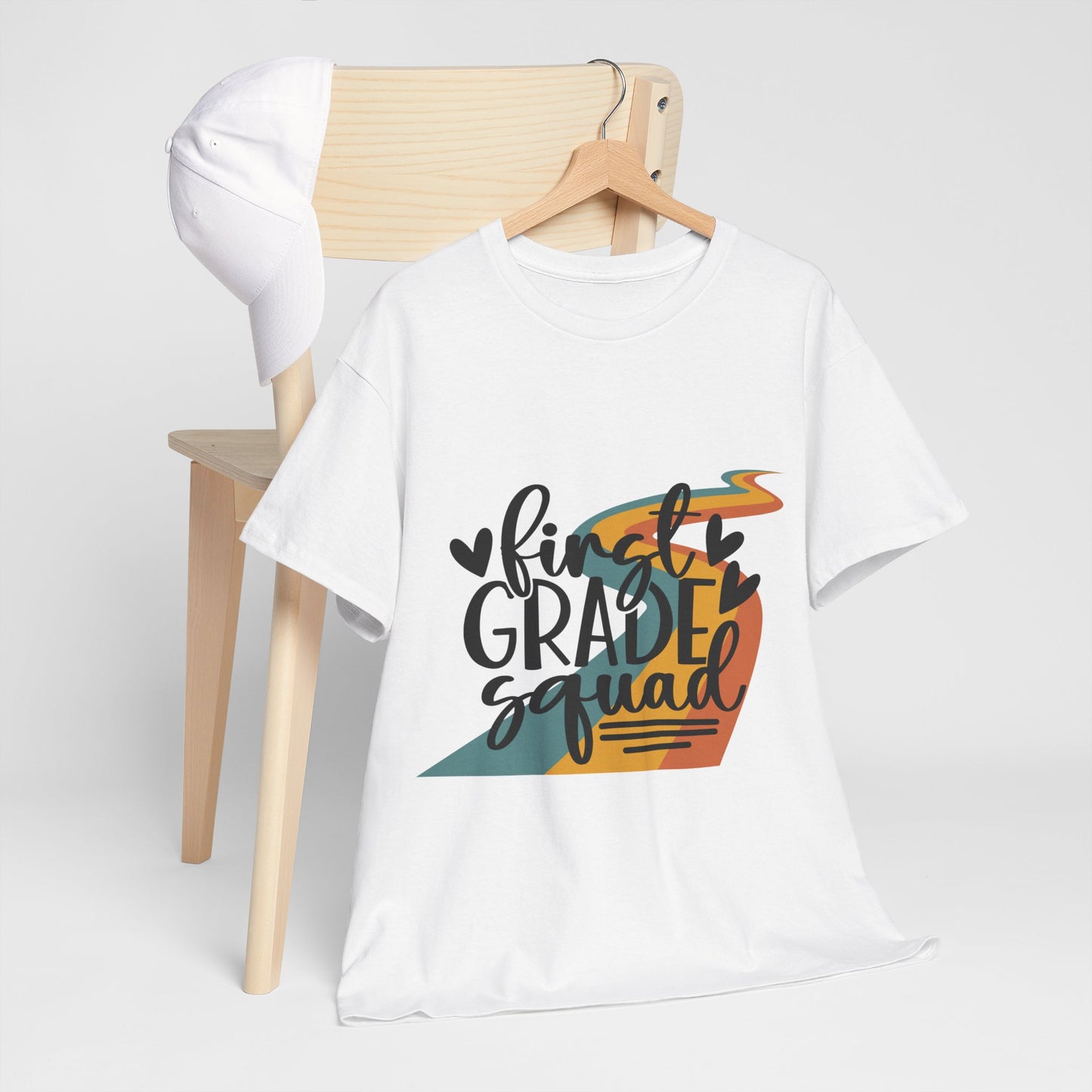 Retro First Grade Squad Class School Shirt