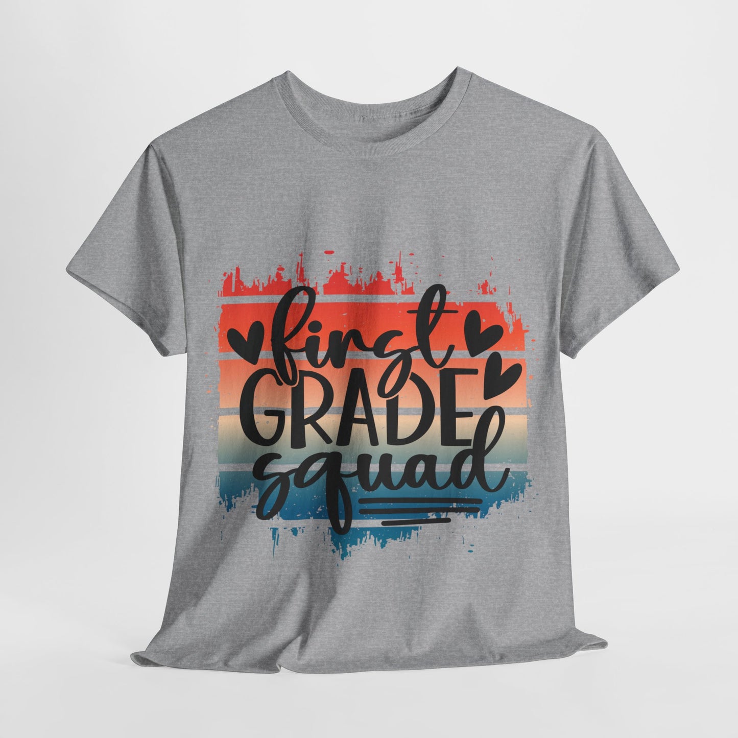 Boho Retro First Grade Squad Class TShirt