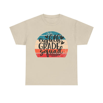 Boho Eighth Grade Squad Teacher Team Shirt