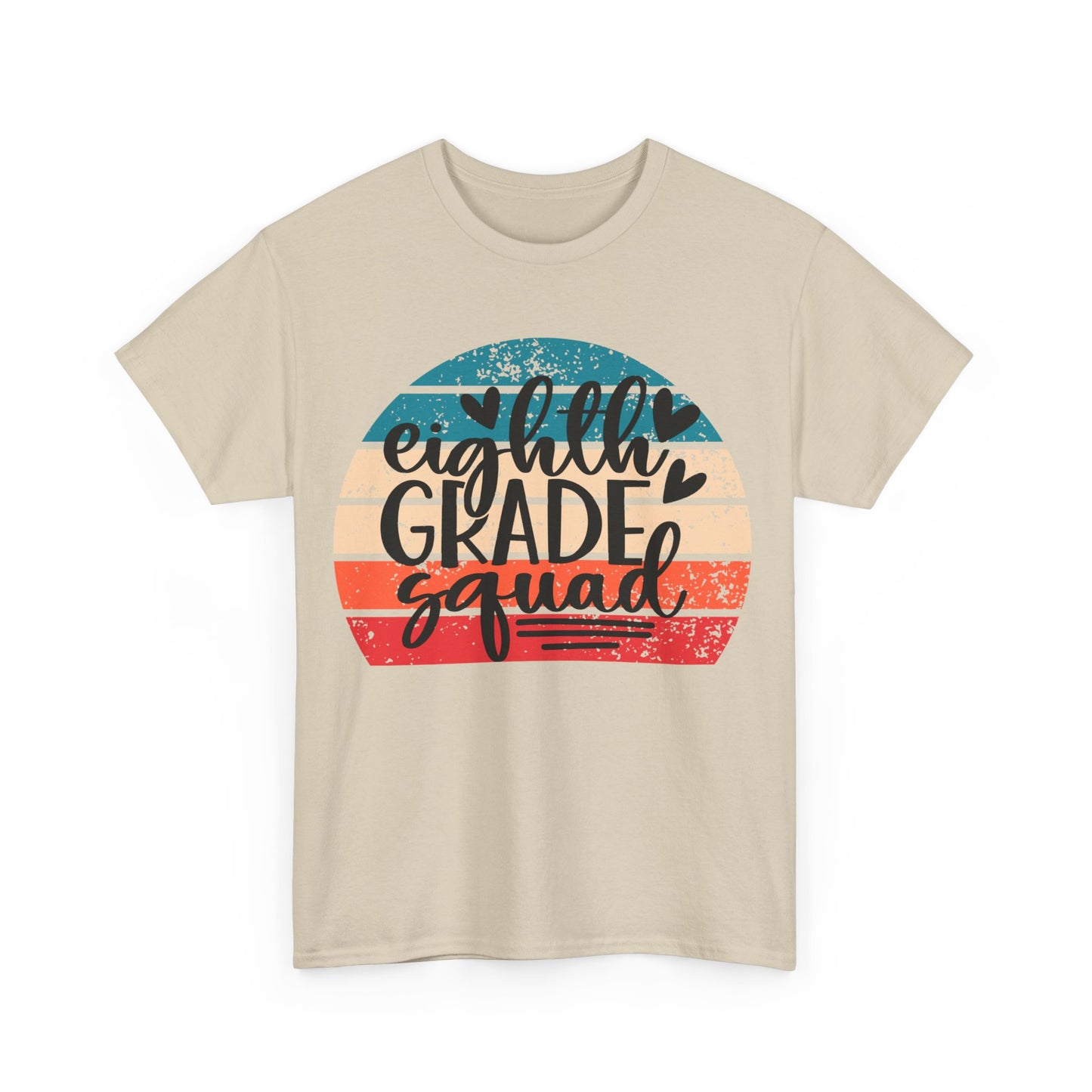 Boho Eighth Grade Squad Teacher Team Shirt