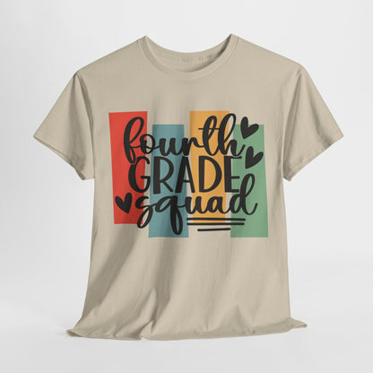 Retro Vintage Design Fourth Grade Team TShirt