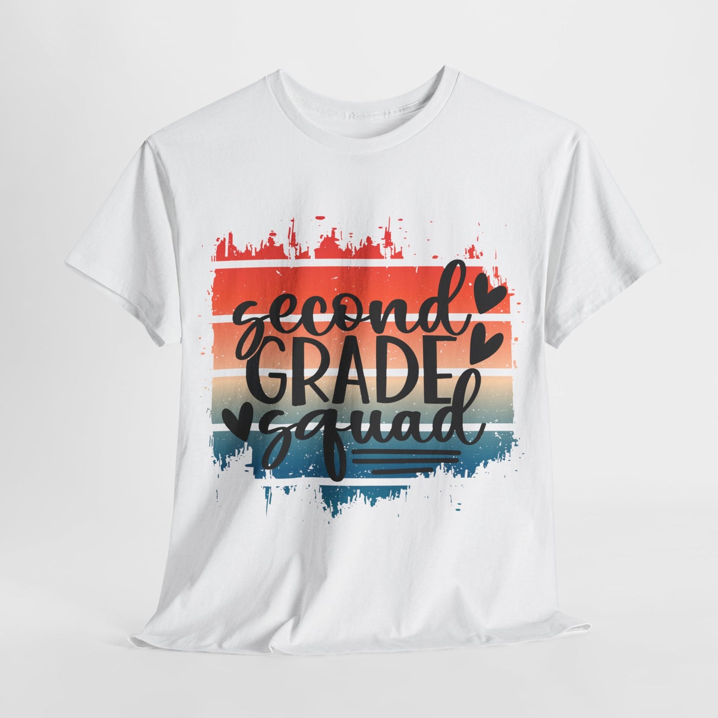 Retro Second Grade Squad Class TShirt