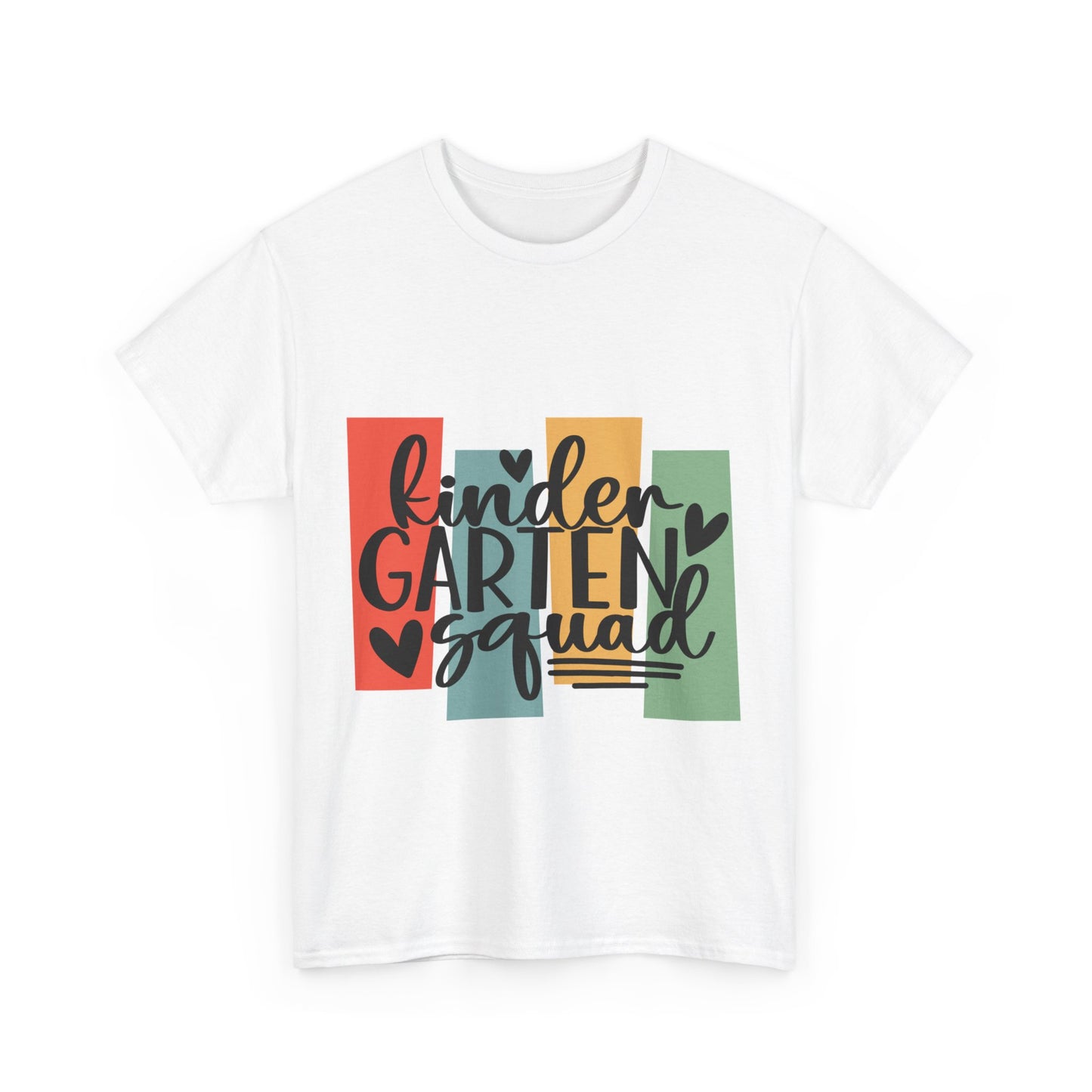 Kindergarten Squad Class Retro Design Tshirt
