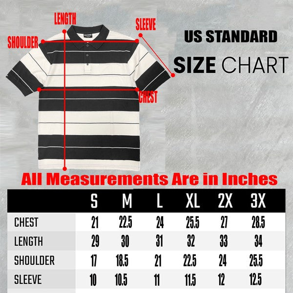 Retro Vintage  Short Sleeve Polo Shirt