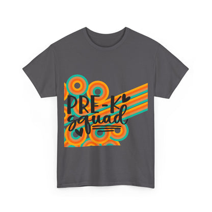 Retro Design Pre-K Squad School T-Shirt