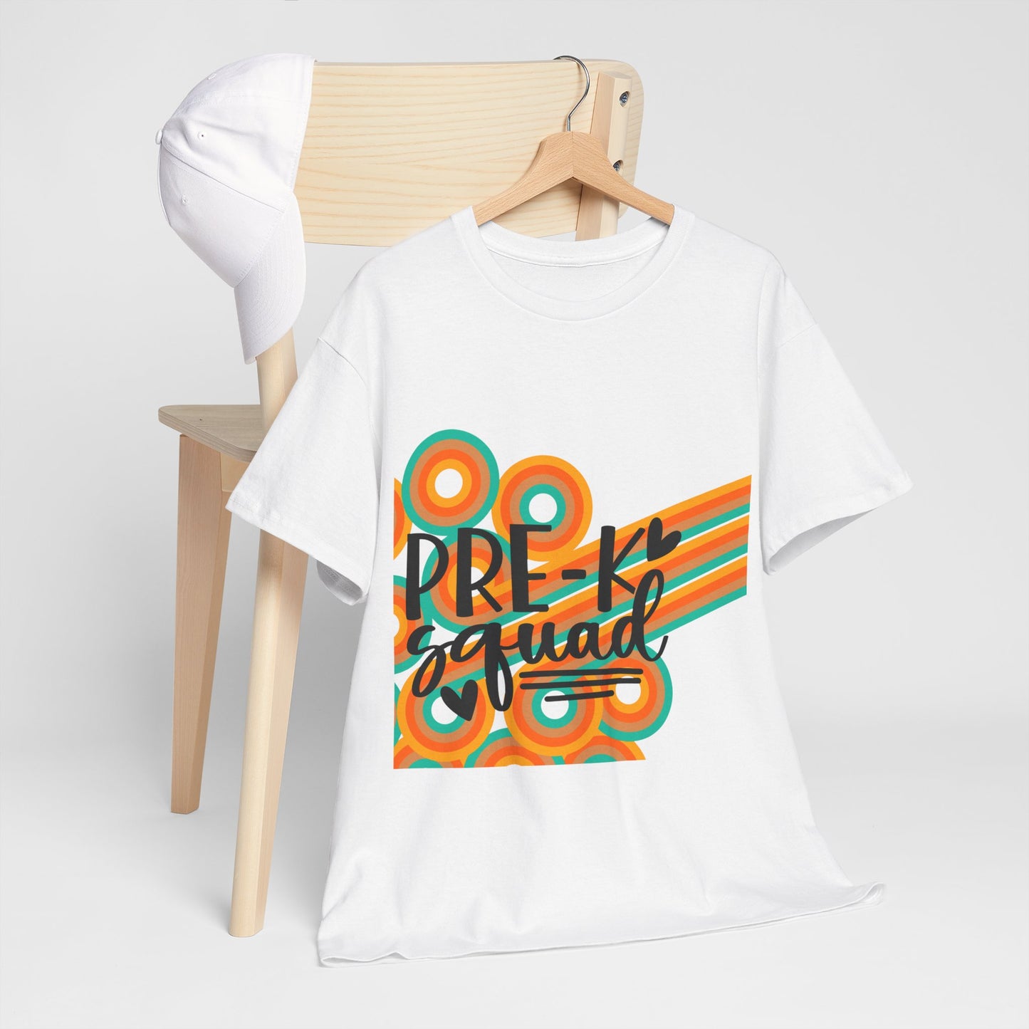 Retro Design Pre-K Squad School T-Shirt