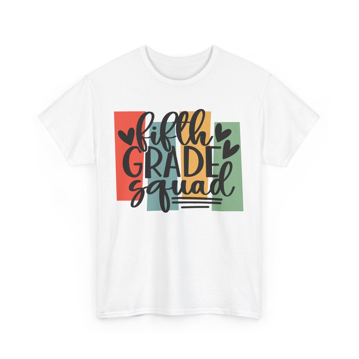 Retro Vintage Fifth Grade Squad Team TShirt