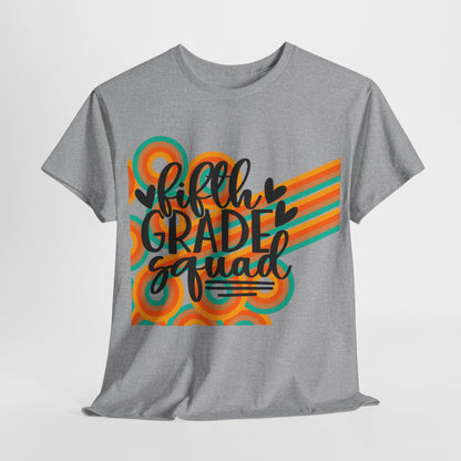 Fifth Grade Retro School Team Shirt