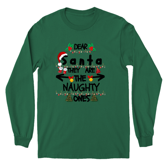 Dear Santa Youth Long Sleeve T-Shirt