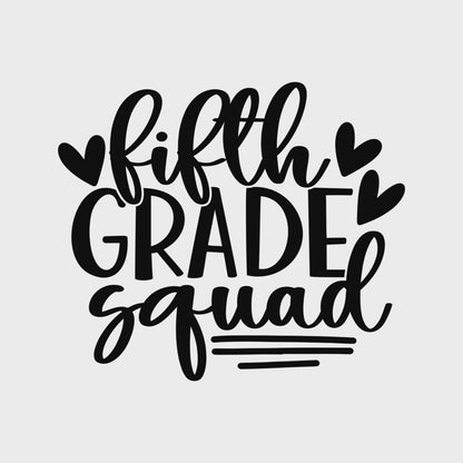 Boho Fifth Grade Squad Classroom TShirt