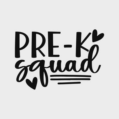 Retro Squad  Pre-K Grade School Shirt