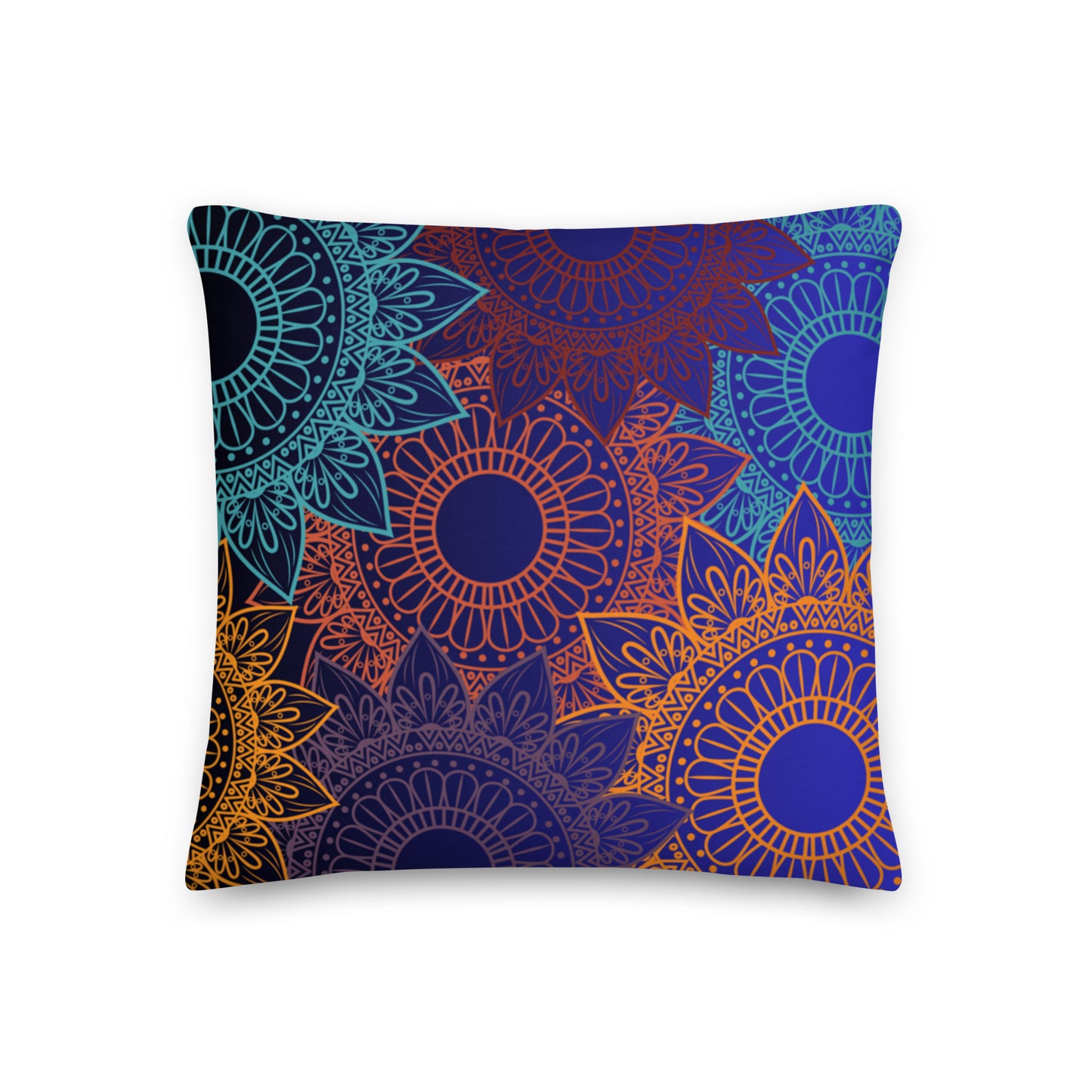 Medallion Retro  Inspired Premium Pillows