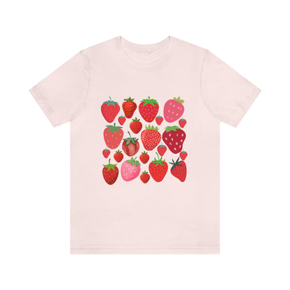 Strawberry Garden Short Sleeved Tshirt