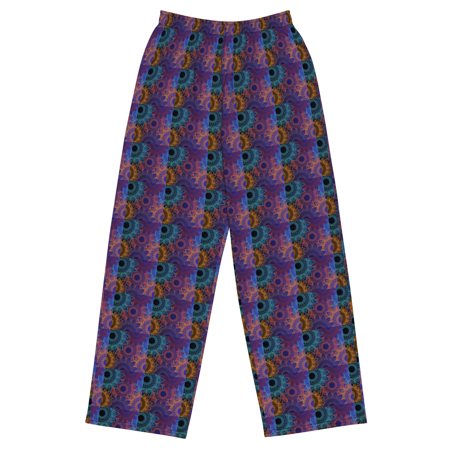 Medallion Retro Wide Leg Pant