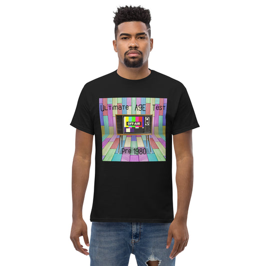 Men's TShirt | Ultimate Age Test | Men's Classic Tee |  S-4XL |  Father's Day  | Birthday Gift