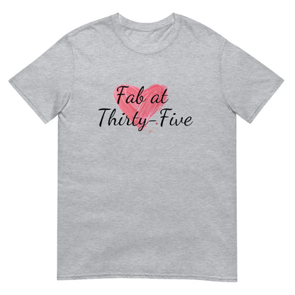 Fab At 35th Birthday  Celebration Shirt