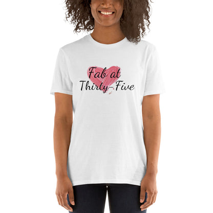 Fab At 35th Birthday  Celebration Shirt