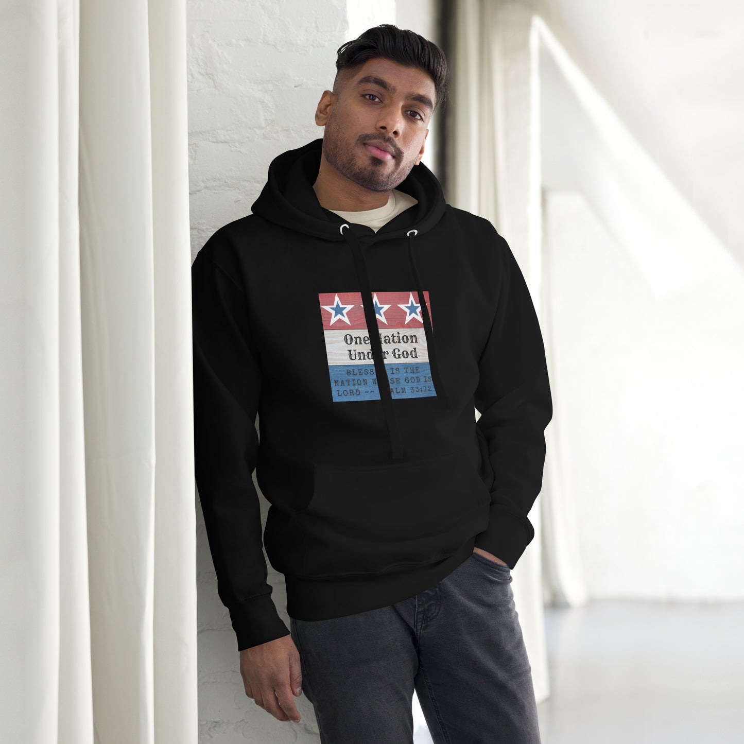 One Nation Under God Hoodie