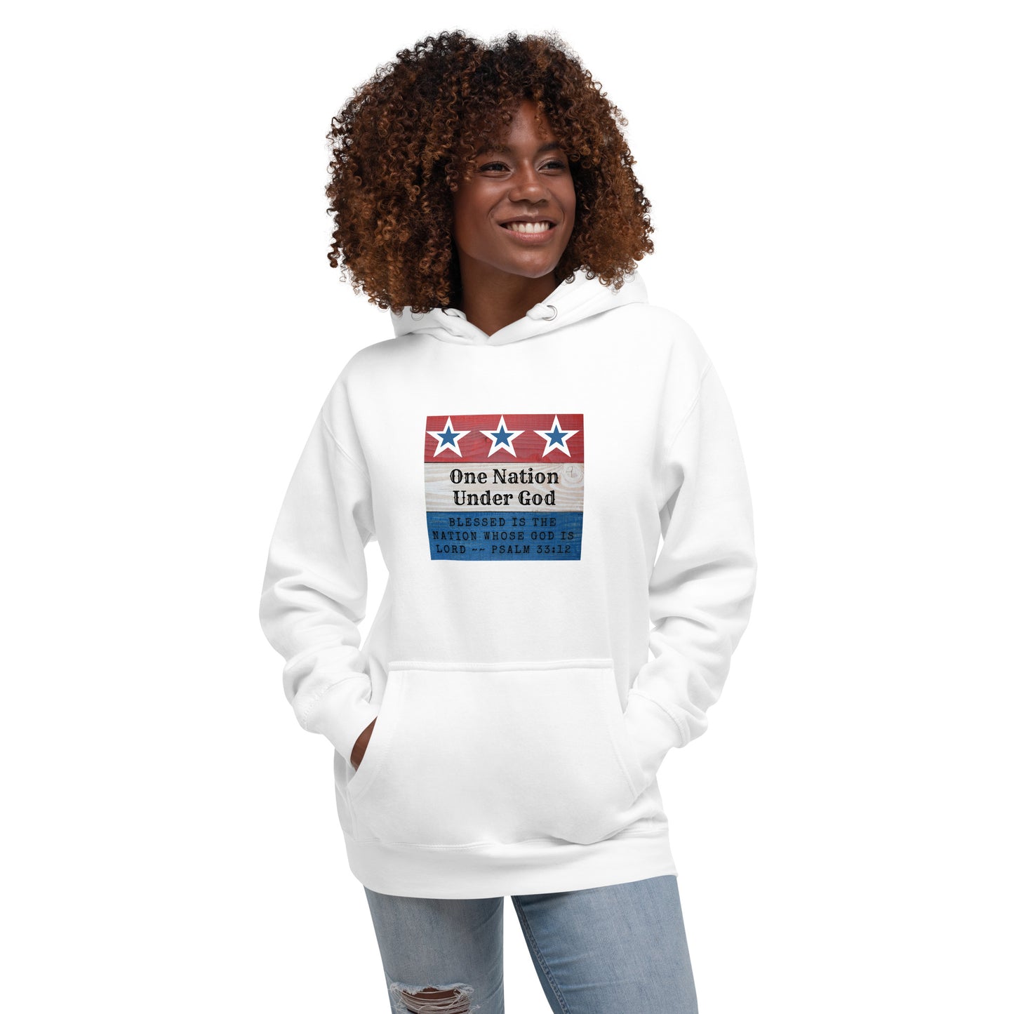 One Nation Under God Hoodie