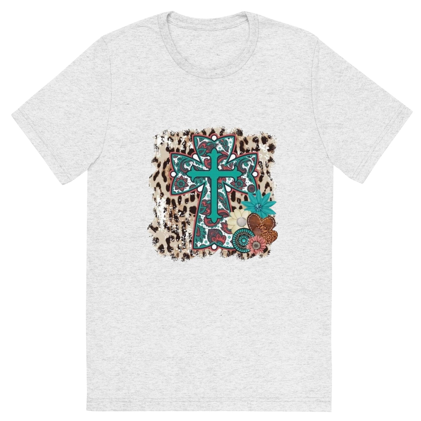 Celtic Cross Country Print Tshirt