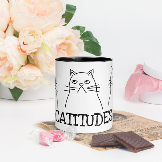 Cat Lovers CATitude Coffee Mug